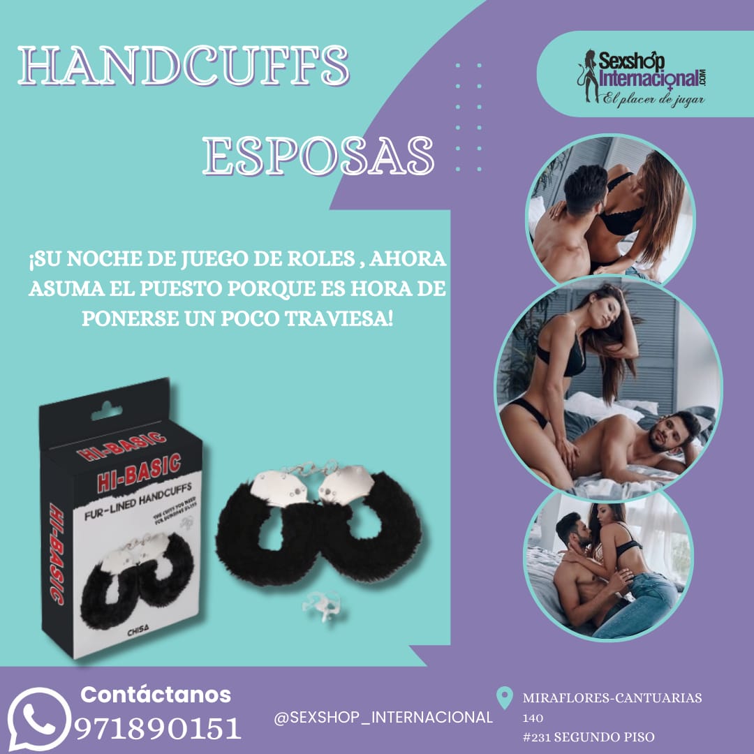 KIT DE ESPOSAS PELUCHE-DE ACERO - SEXSHOP LIMA 971890151 